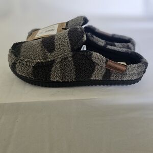 Cozy Gray and Black Slippers